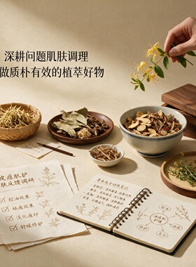 丹参面膜中药祛痘闭口粉刺清洁螨