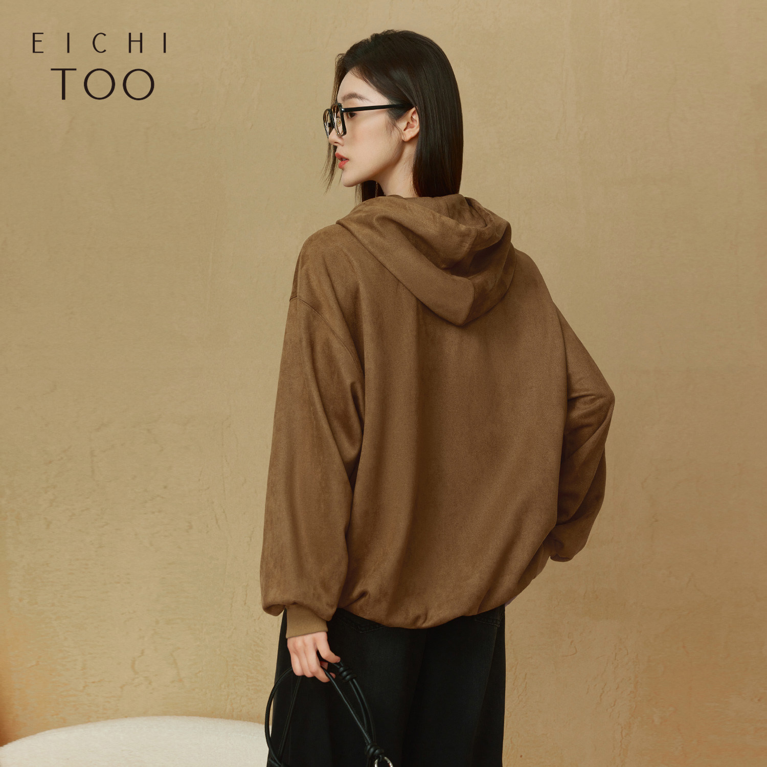 爱居兔卫衣女春秋新款字母印花休闲舒适连帽套头卫衣,淘宝优惠券,粉丝福利购,淘宝优惠卷