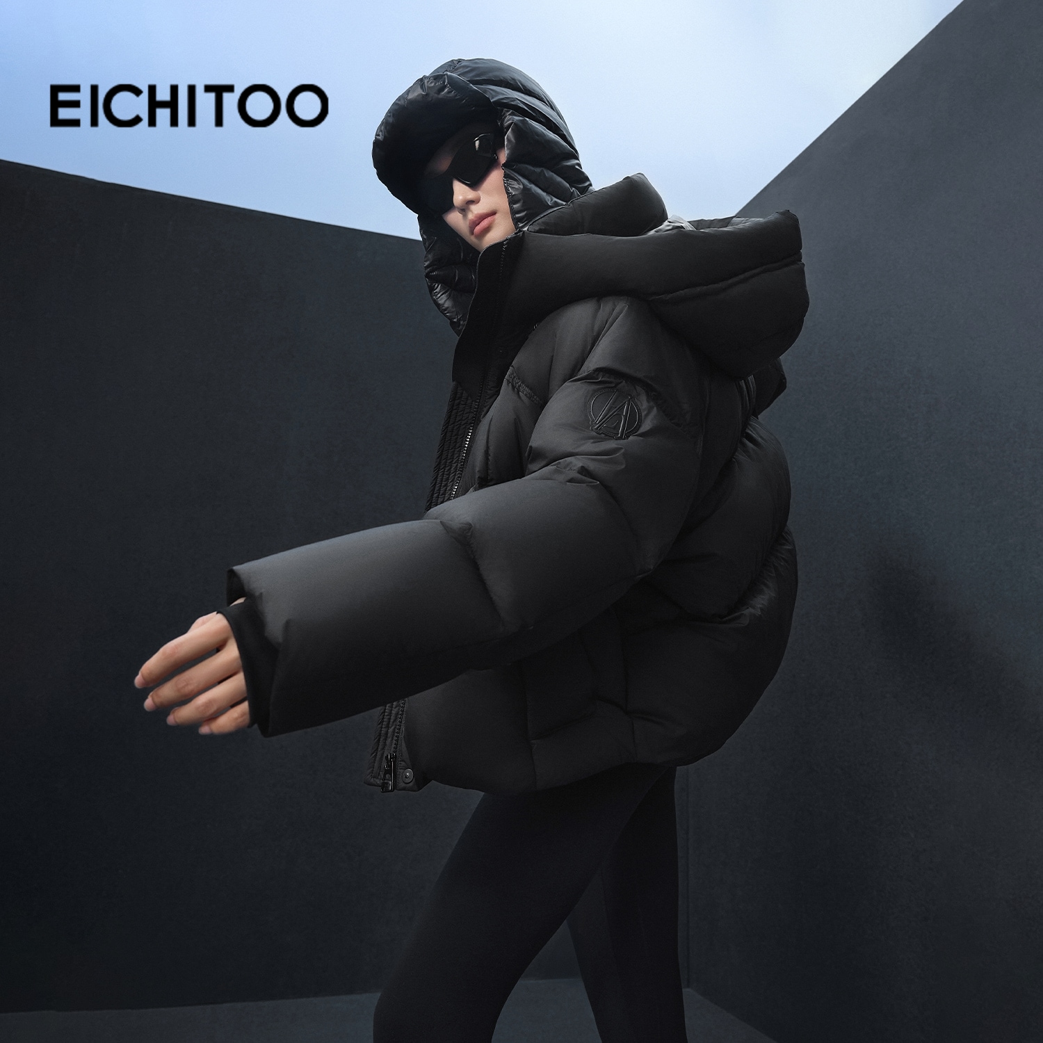 爱居兔高品质显白羽绒服2025年冬季新款女日常通勤保暖短外套 - 图0