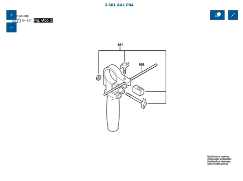 博世BOSCH冲击钻GSB570定子转子碳刷套组辅助把手配件维修服务 - 图1