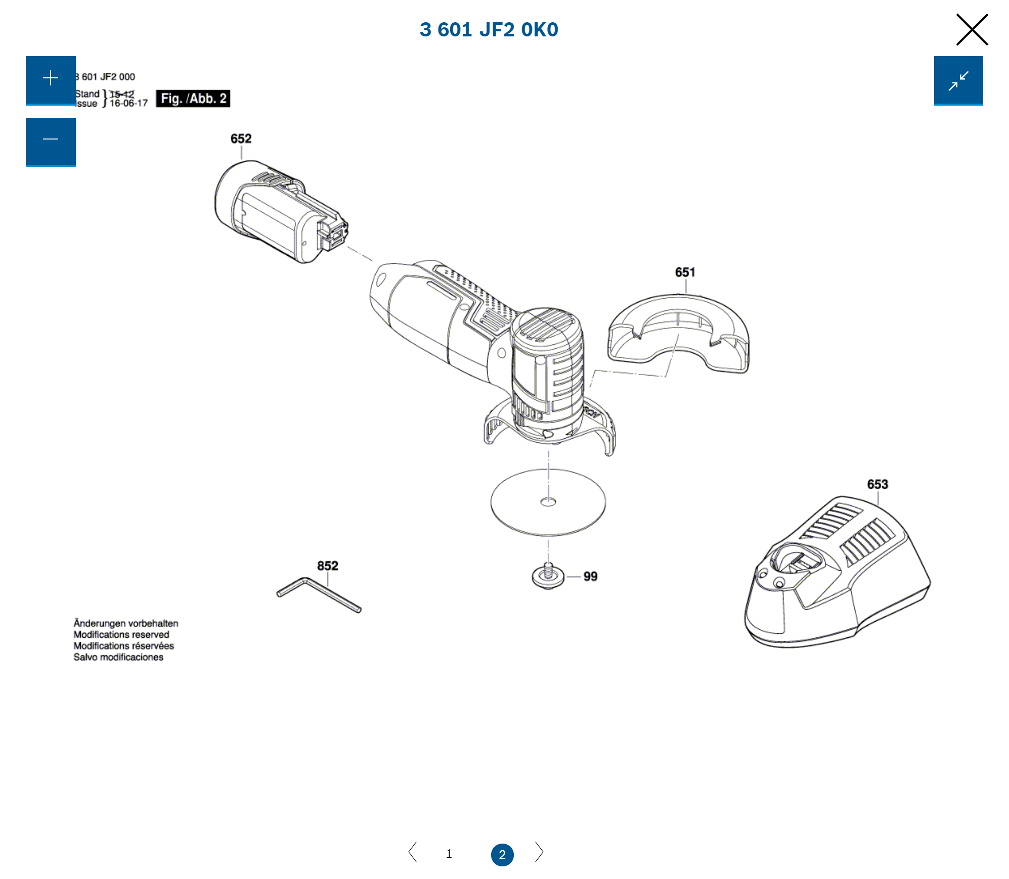 订购博世BOSCH角磨机GWS12V-76壳电子模组开关防护盖配件一览维修 - 图1