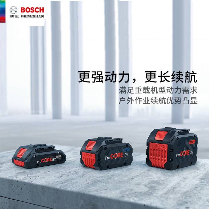 BOSCH博世电动工具安核全新电池 2电1充套装ProCORE18V 4.0Ah - 图0