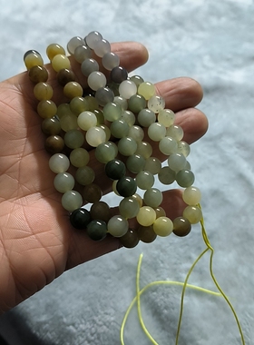 和田玉卡8多宝108颗手串送女友朋友礼物生日礼物