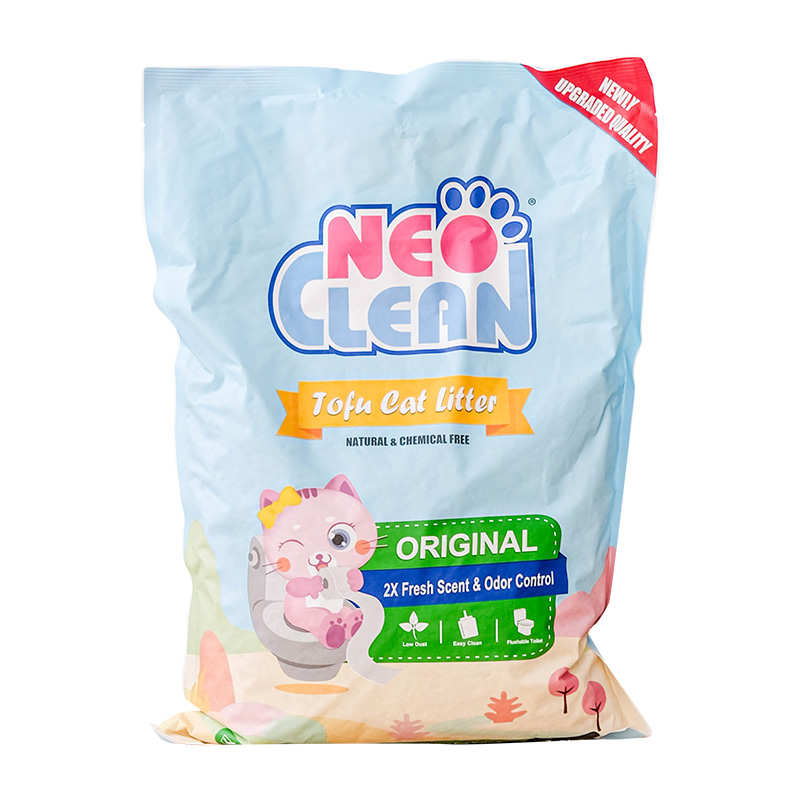 豆腐猫砂neo clean豆腐砂猫沙植物除臭非膨润土2.5kg*6包猫用品-图3