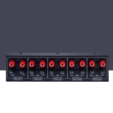 1 вход 4 дифференциал и дифференциальный сигнал 4 Сигнал звука. Одиночный аудио введите 300 Вт 300 Вт на канал.