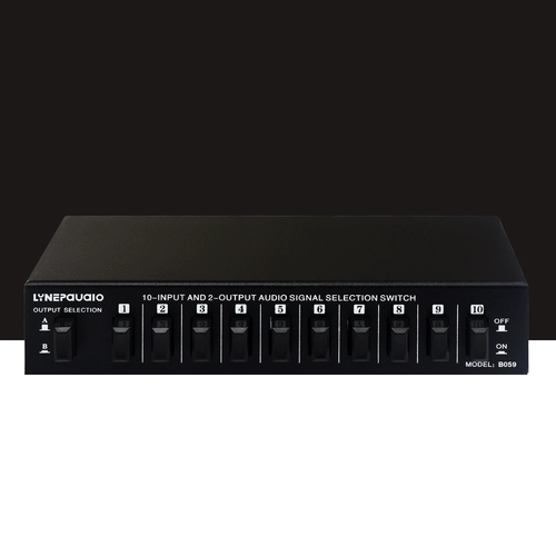 10 Аудиосигналы в входе 2 Выберите переключатель на переключатель на переключатель 2 invas 2 вход и 10 без потерь