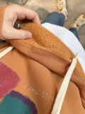 Зимняя утепленная толстовка, модная толстовка с капюшоном для отдыха, куртка, 2023, городской стиль, в корейском стиле, свободный крой, оверсайз