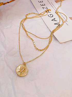 丽新折扣当季新款单品显修长项链