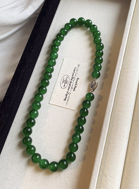 新中式珠项链丰美饰品厂琉璃女