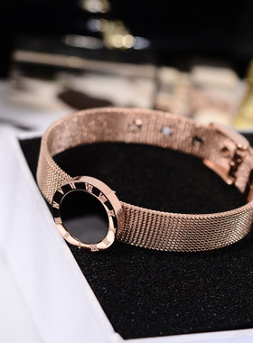 欧美风钛钢几何手环折扣