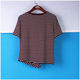 M Charming Series Summer Striped Sweater ສະຫມໍ່າສະເຫມີ
