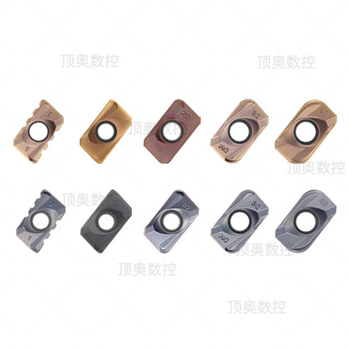 数控铣刀片APMT160420角30角40大R角钢件不锈钢大R角大切深圆弧角 - 图3