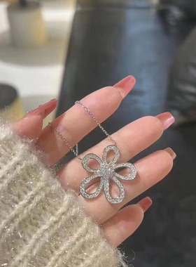 纯银925纯银盒子链女生气质简约