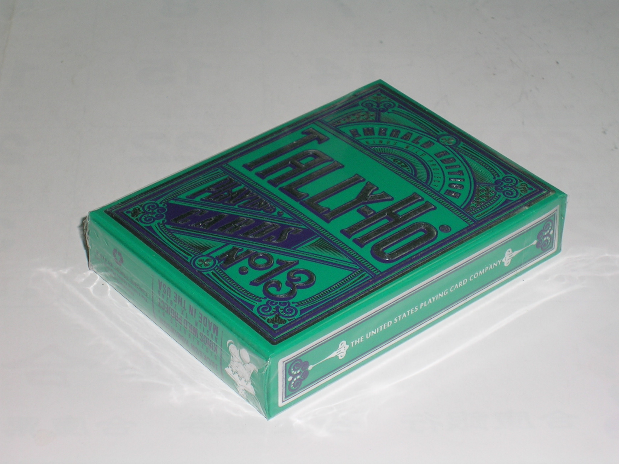 珍貴收藏版 Emerald Tally Ho LTD deck 無序號 - 图0