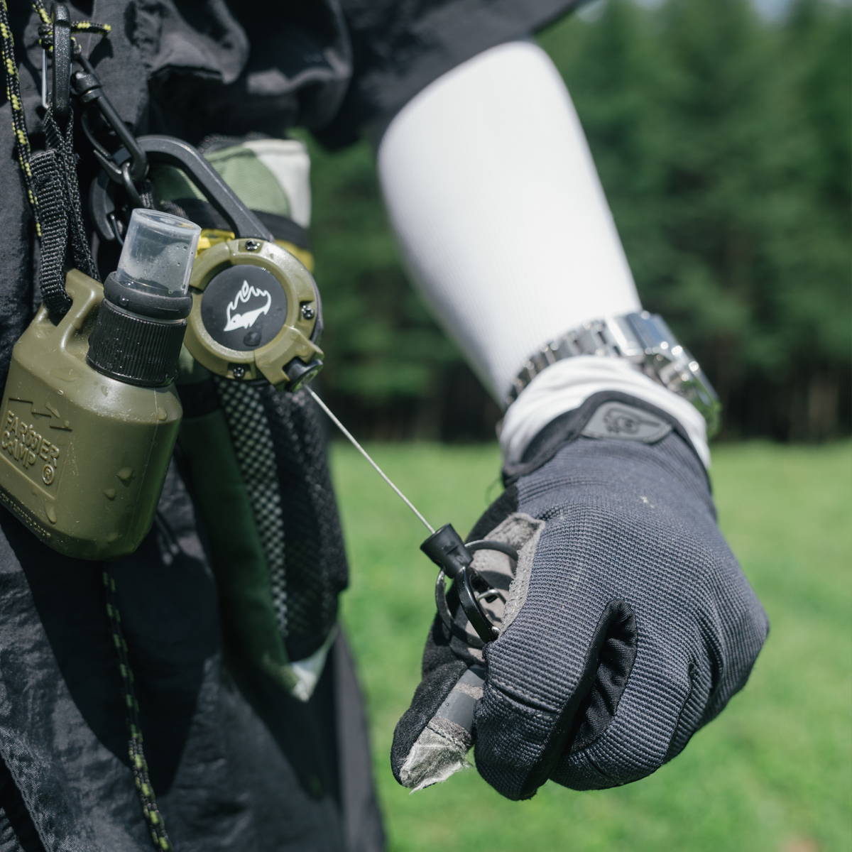 igneri小刺猬分装瓶 户外露营小物钓垂钓乳液瓶驱蚊喷雾瓶 - 图0