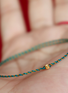 敦煌配色1mm超细手工编织手链