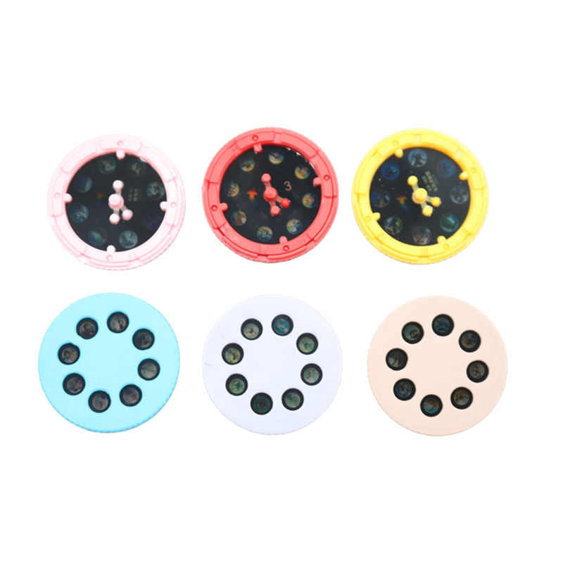 六个幻灯片投影仪卡片儿童发光手电筒投影灯宝宝益智动画片场景 - 图3