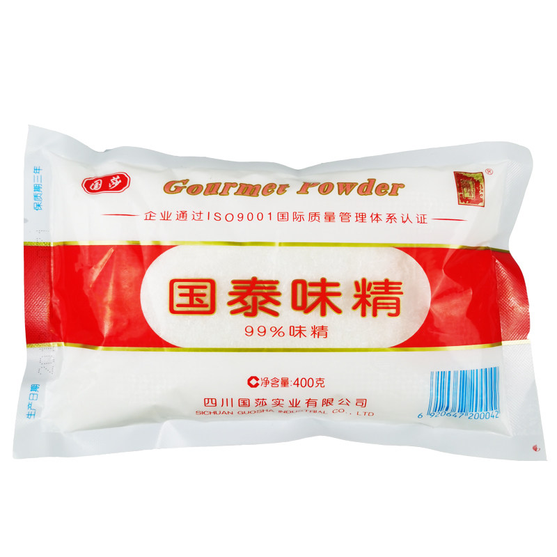 国泰味精400g国莎正品餐饮饭店专用高鲜味炒菜细晶颗粒味精调味料_虎窝淘