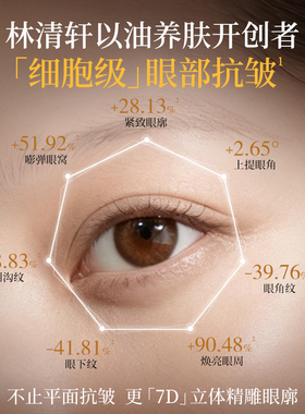【天猫U先】林清轩山茶花抗皱肽眼部精华油 抗皱紧致护肤 派样