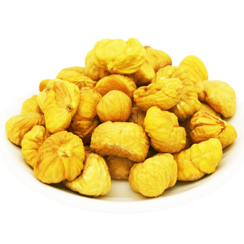 干栗子风干迁西板栗仁干货500g迁西栗子仁包粽子板粟特硬新鲜干栗_虎窝淘