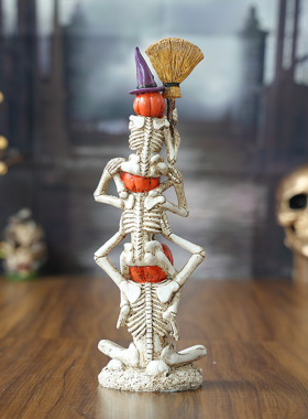 万圣节笑脸南瓜堆堆乐万圣节氛