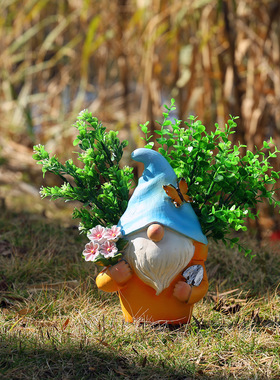 儒地精花盆家居户外庭院