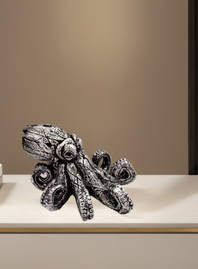 新品八爪鱼摆件创意家居户外鱼缸