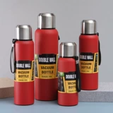 Портативный вместительный и большой термос подходит для мужчин и женщин из нержавеющей стали для путешествий, чайник, Россия, нержавеющая сталь AISI 304