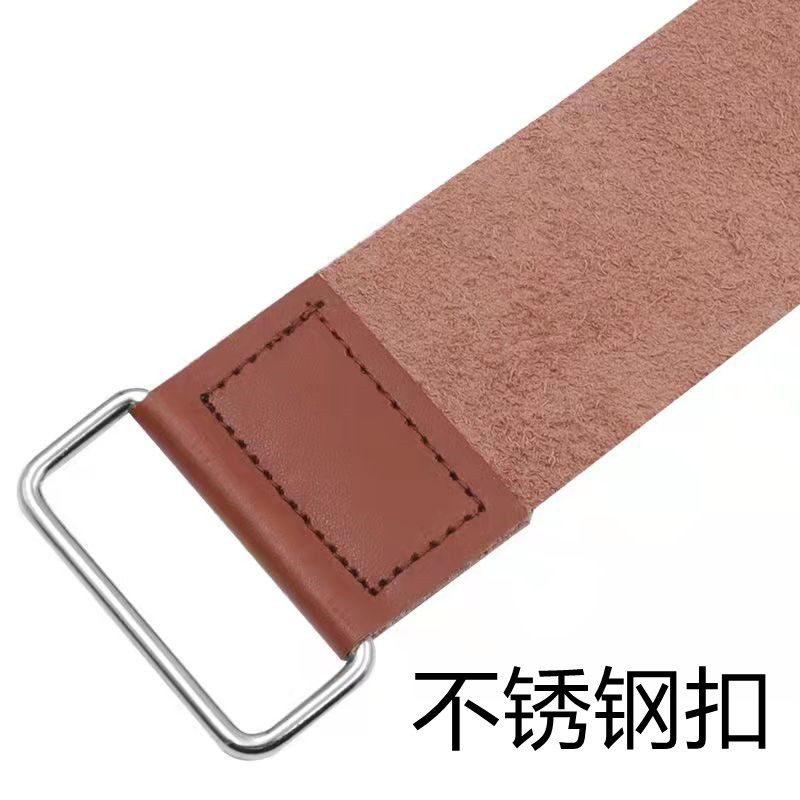 荡刀布老式剃刀布磨刀口布荡牛皮 沐希运动磨刀石