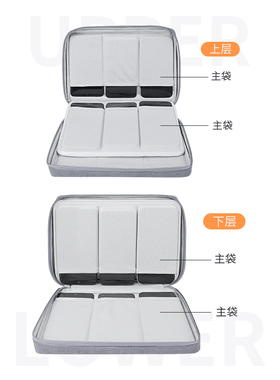 bubm大容量手机包可装12部