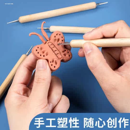 Herramienta de bolígrafo para decoración de uñas, aguja de taladro de puntos acrílicos de doble cabeza, pegamento para esmalte de uñas, patrón de gancho de flor, pincel de punto ondulado