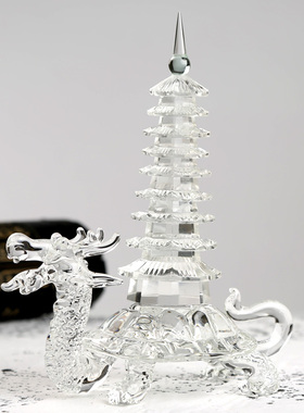 龙龟葫芦文昌塔摆件 家居工艺品摆设开业礼