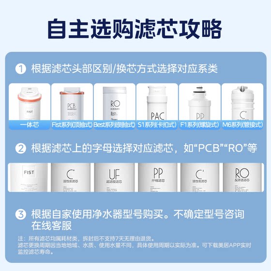 The surge of beauty, Baiyueguang water purifier filter element