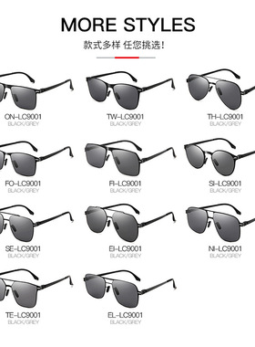 新款航空钢皮高清尼龙太阳镜