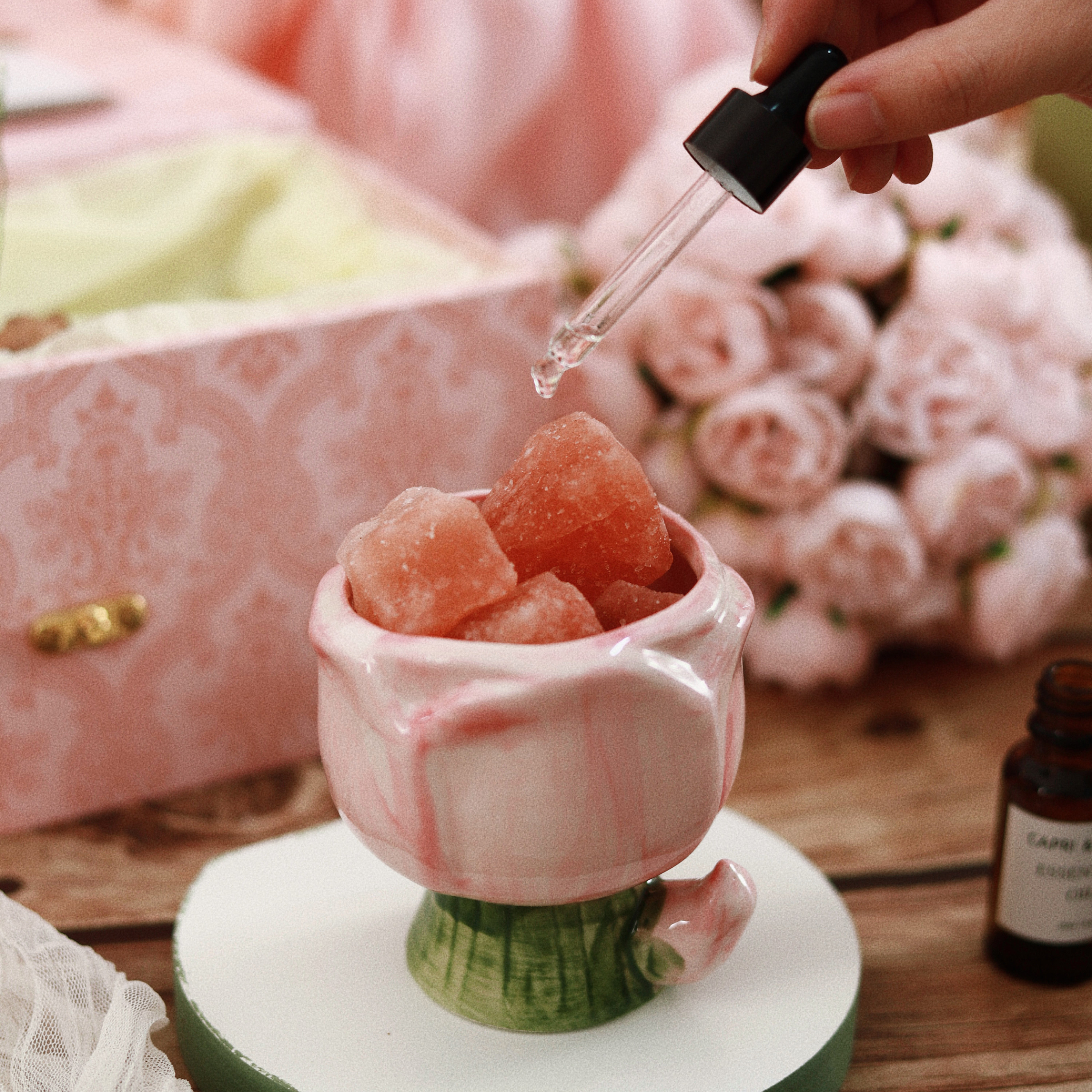 《浅草樱野》香薰精油扩香石礼盒套装香氛摆件氛围感送女生的礼物,淘宝优惠券,粉丝福利购,淘宝优惠卷