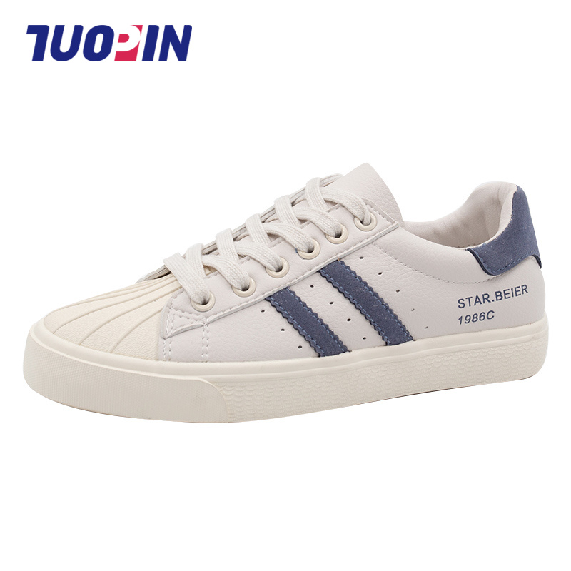 鮀品TUOPIN自营店鮀品chic板鞋女ins潮夏季年新款学生百搭薄款透气小白女鞋子3