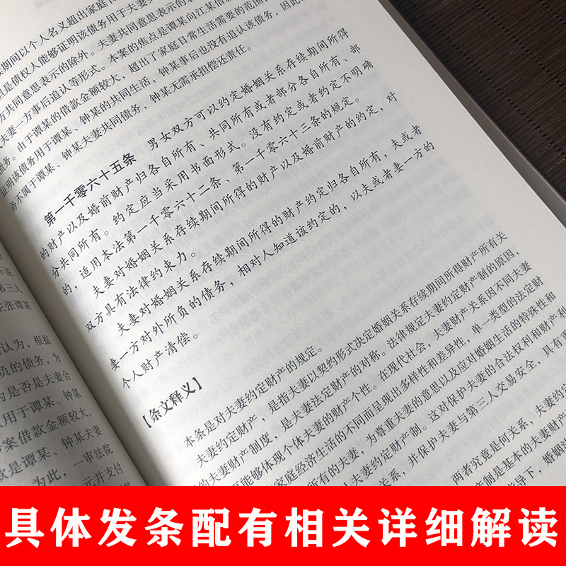 限量礼盒装】杨立新主编中华人民共和国民法典释义与案例评注 逐条释义+准确解读+以案释法 2020年版民法典合同婚姻家庭继承物权 - 图2