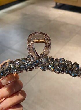 高级感轻奢重工抓夹发饰