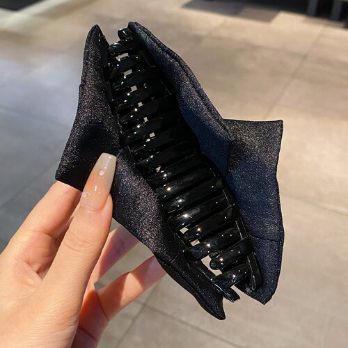 贝壳三角形抓夹女高级低调简约优雅气质饱满后脑勺盘发鲨鱼夹发饰 - 图3