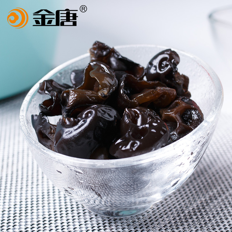 金唐旗舰店金唐 黑木耳干货500g云南无根秋木耳老鼠耳非特级小碗耳黑木耳1斤1