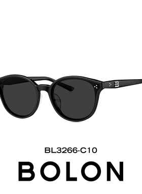 暴龙26新品椭圆框太阳镜BL3266