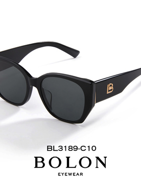 暴龙墨镜明星同款时尚猫镜