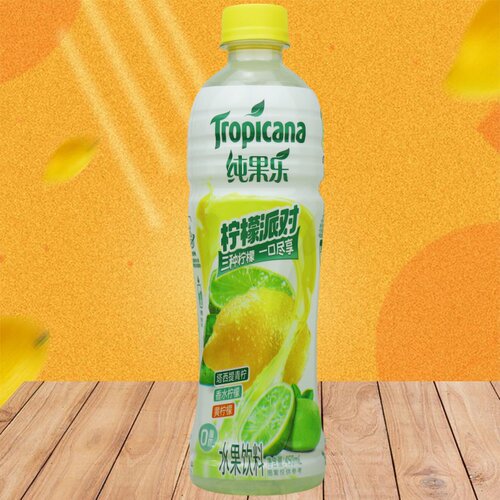 纯果乐水果饮料450ml百事康师傅热带美味蓝莓石榴蜜桃阳光橙柠檬0 - 图0