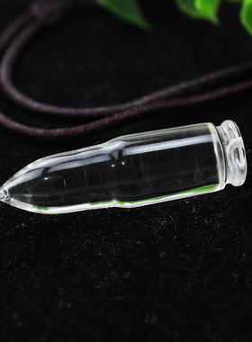 如鸿男女白水晶吊坠挂件