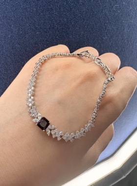 旭平冰糖方块合金手表扣合金手链