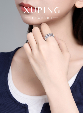 旭平甜酷金属ins立体质感时尚气质修饰手型指环戒指