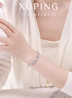 旭平时尚轻奢高级感方形气质精致手链