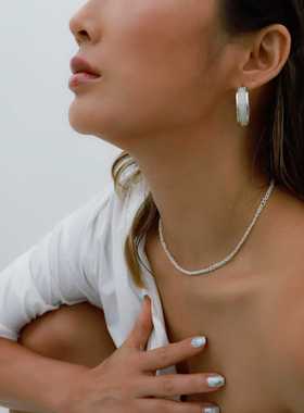 AMANOWang进口手工编织双线项链