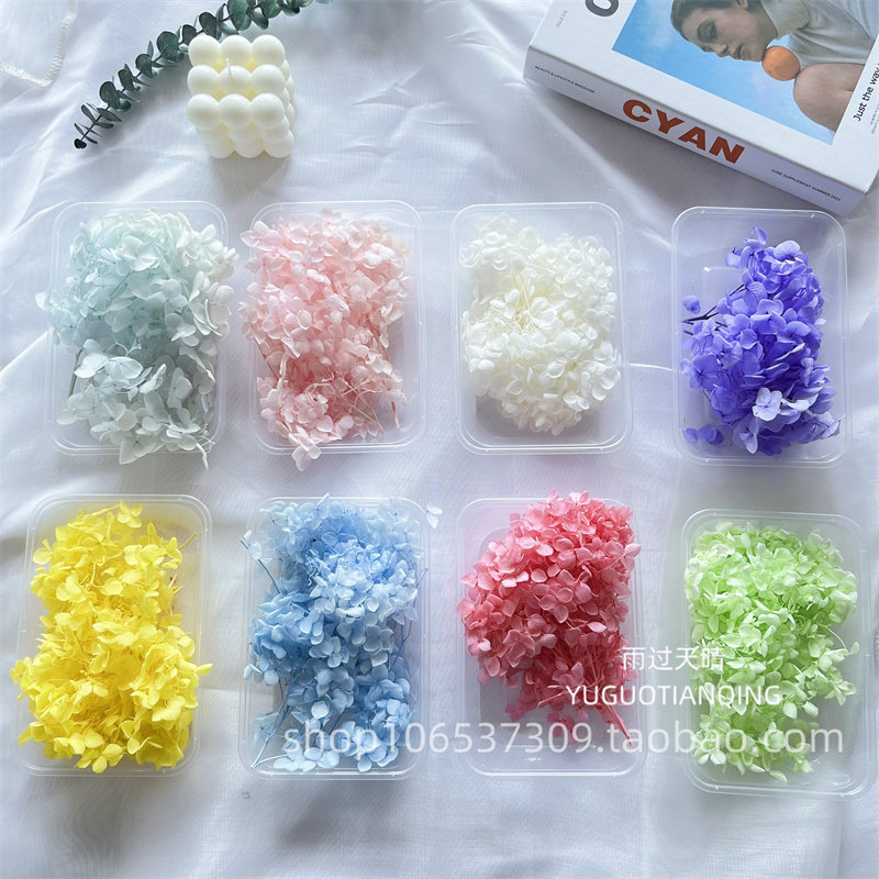 永生花绣球散装花瓣DIY材料玻璃罩亚克力盒子绣球优质A级永生绣球,淘宝优惠券,粉丝福利购,淘宝优惠卷