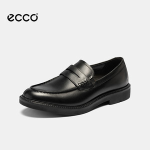 【预售】ECCO爱步乐福皮鞋 秋季婚鞋一脚蹬豆豆鞋 都市伦敦525654